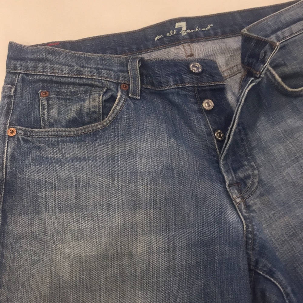 7 For all Mankind Button Fly 32/31 - Picture 3 of 7